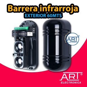 Barrera exterior 2 haces 60mts